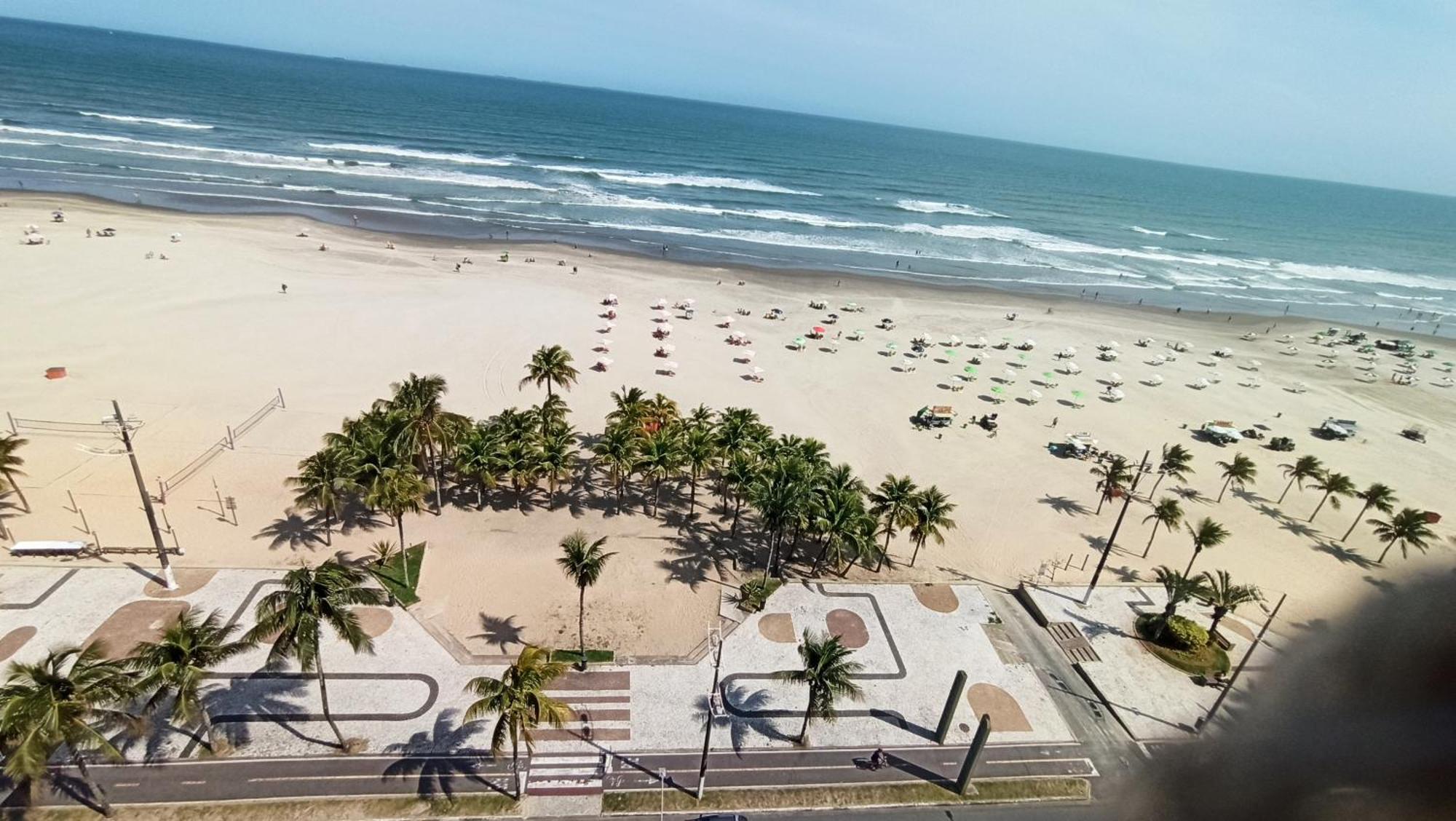 פראייה גראנדה Apartamento De Frente E Com Vista Para O Mar מראה חיצוני תמונה