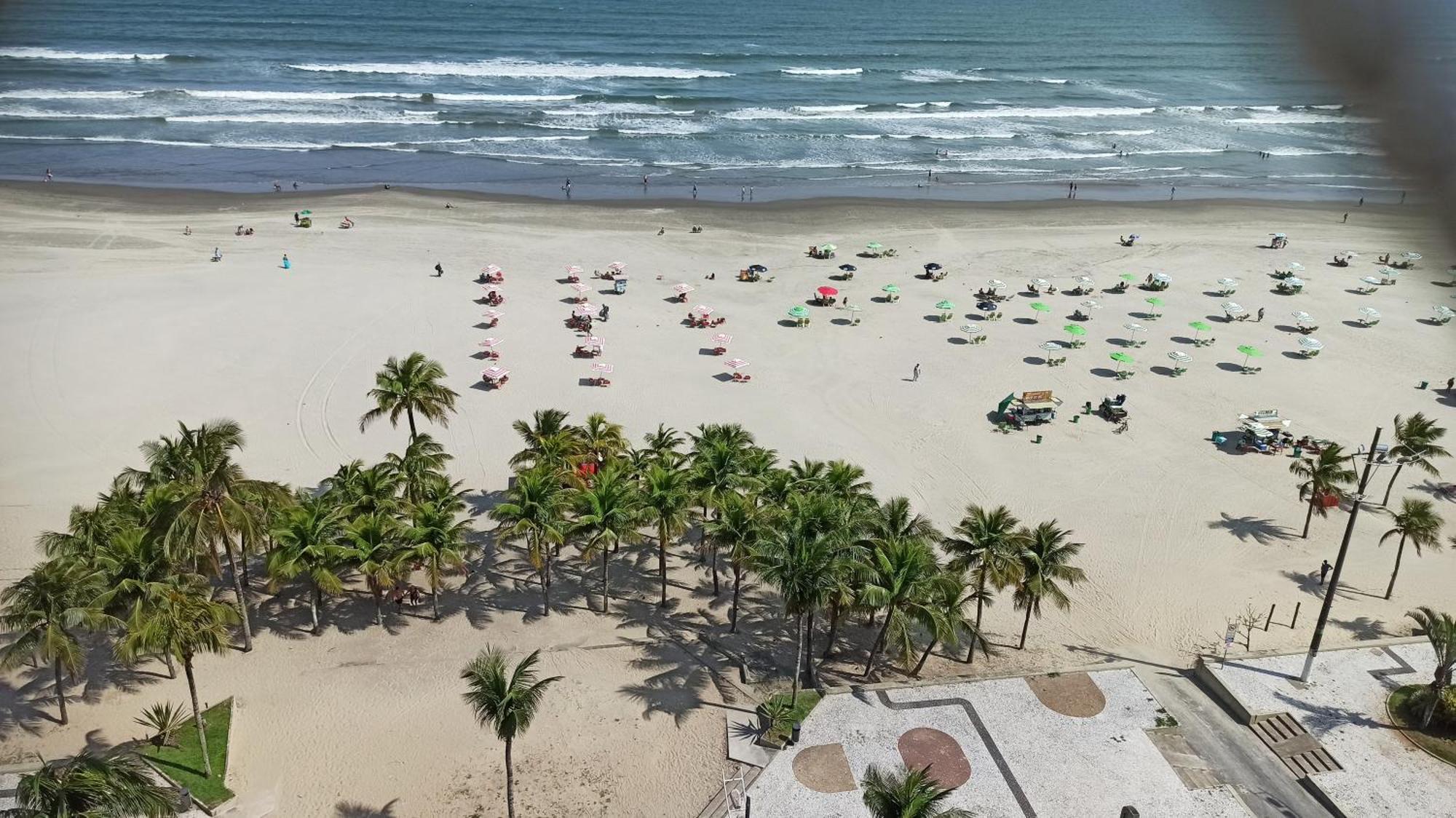 פראייה גראנדה Apartamento De Frente E Com Vista Para O Mar מראה חיצוני תמונה
